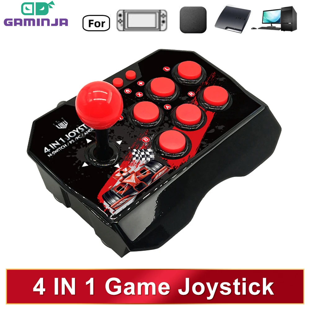 Arcade Game Jackpot - GAMINJA Joystick do gier 4 w