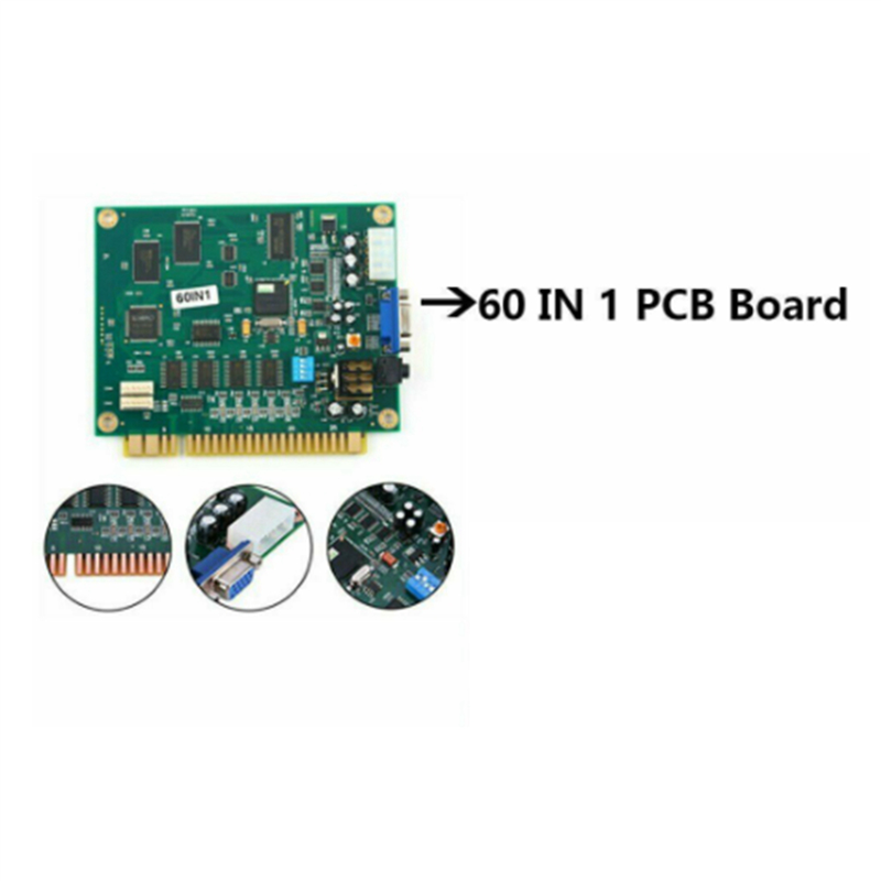 Płytka PCB ABGN 2X 60 w 1 Mult – Usb Game Board Jamma recenzja i cena