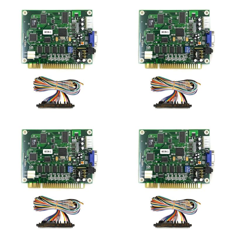 Wydajna płytka PCB 4X 60 w 1 M – Usb Game Board Jamma recenzja i cena